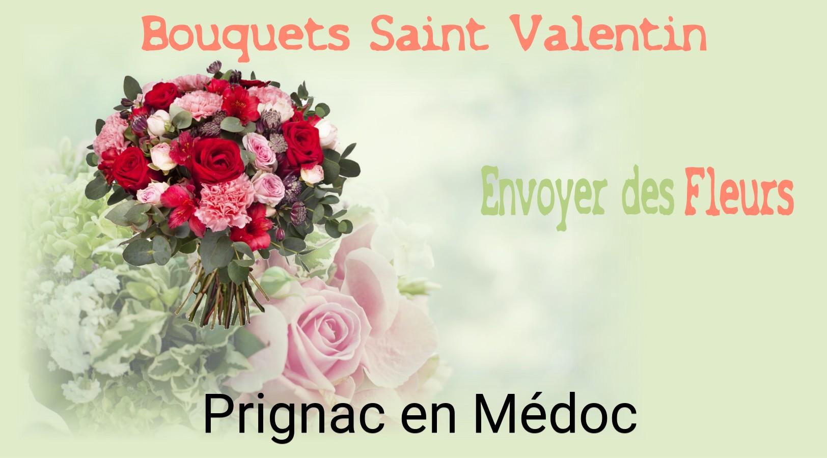 Roses de Saint-Valentin livrées à Prignac-en-Médoc
